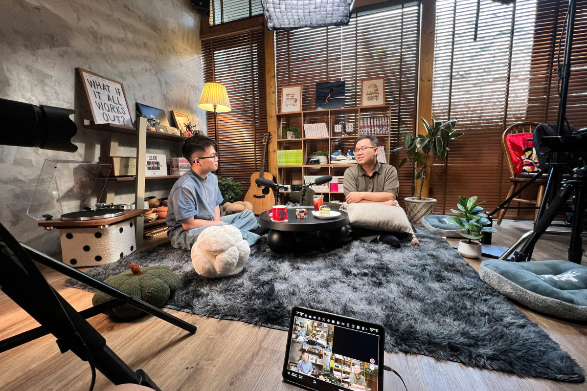 Podcast cho doanh nghiệp tại Bếp Lửng Lơ