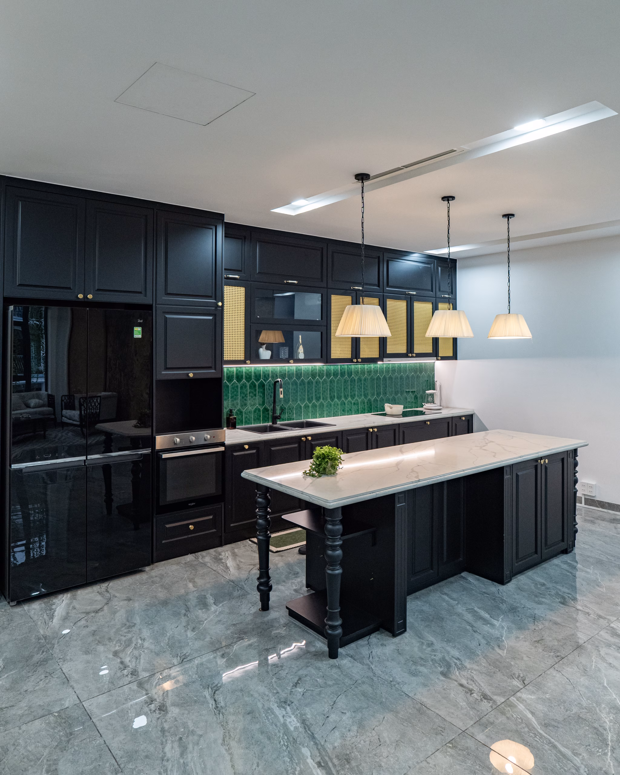 Toàn cảnh Studio bếp Indochine Vạn Phúc City 3